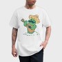 Cactus With Mexican Hat And Guitar 5 De Mayo, Tricou Barbati (Unisex)