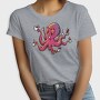 Octopus With Coffee Cups, Tricou Femei