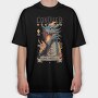 Conquer Dragon Epic Battle Trend, Tricou Oversize Barbati (Unisex)
