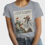 Vintage Mermaids And Pirate, Tricou Femei