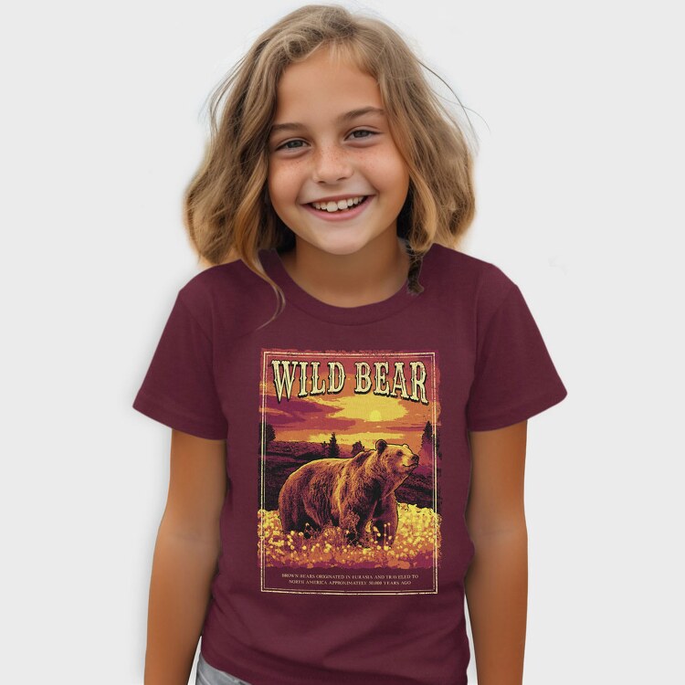 Wild Bear Forest, Tricou Copii