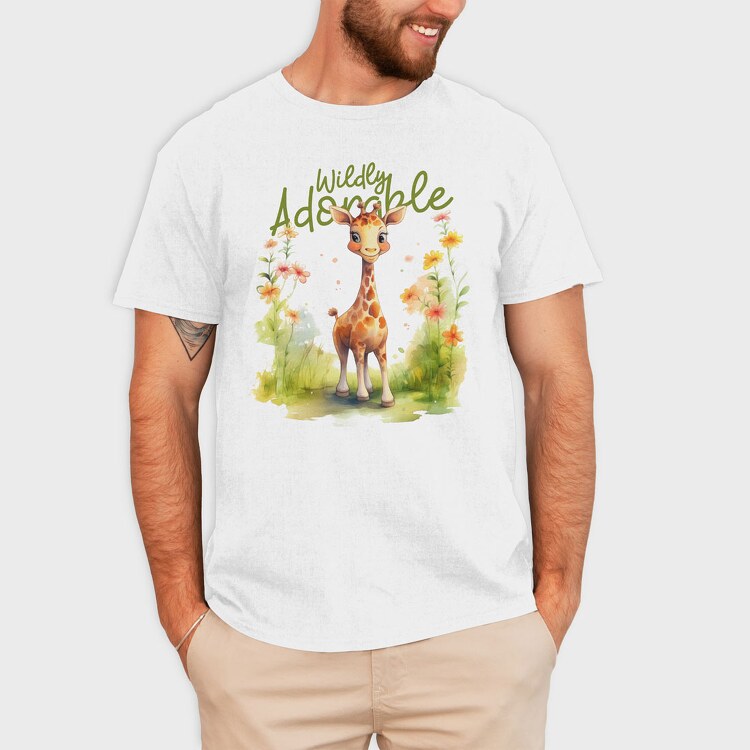 Wildly Adorable, Tricou Barbati (Unisex)