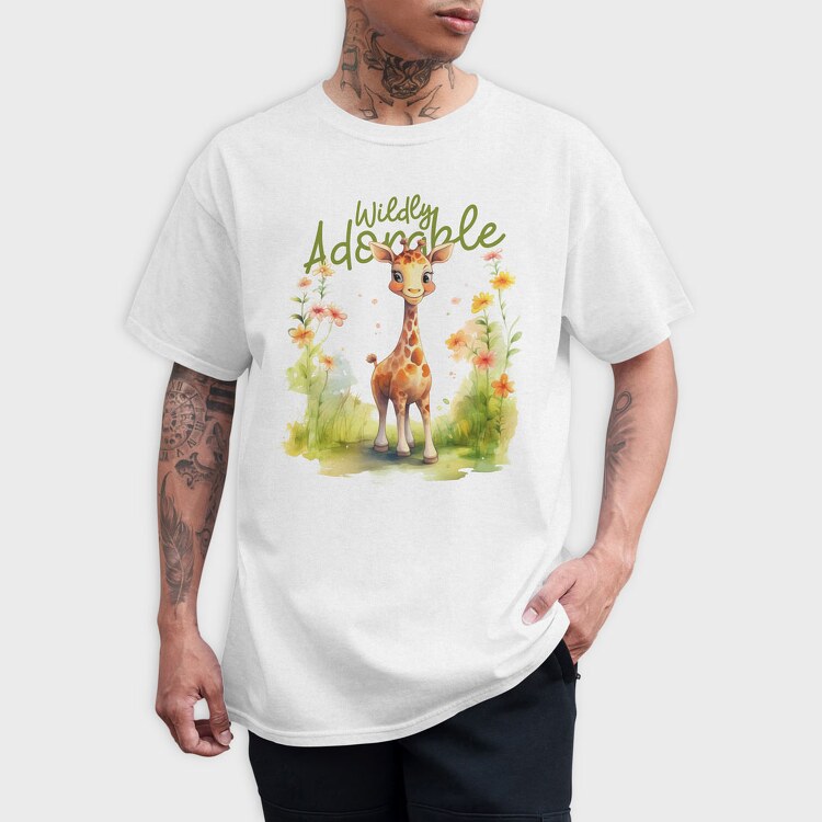 Wildly Adorable, Tricou Barbati (Unisex)