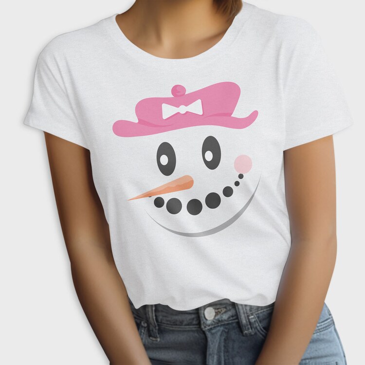 Snow Man Face 4, Tricou Femei