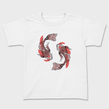 Tricou Copii, Fish Koi