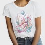 Cute Fantasy Fairy With Flowers Fairycore, Tricou Femei