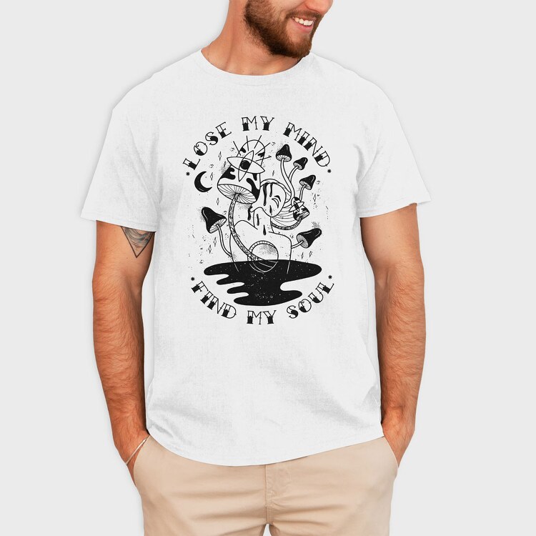 Lose My Mind Find My Soul, Tricou Barbati (Unisex)