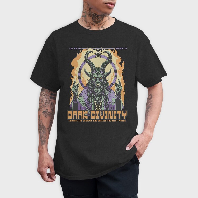 Dark Divinity, Tricou Barbati (Unisex)