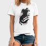Dark Wolf Skull, Tricou Barbati (Unisex)
