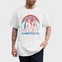 Axolotl With Joystick And Headphones Gamer, Tricou Barbati (Unisex)