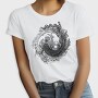 Axolotl Yin Yang Balance, Tricou Femei