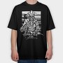 Pirate Skeleton, Tricou Oversize Barbati (Unisex)