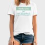 Overthinker Name Tag Hello I M An Overthinker, Tricou Barbati (Unisex)