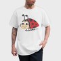 Ladybug Smiley, Tricou Barbati (Unisex)