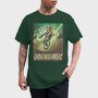 Downhill Biking Mountain Bike Downwards, Tricou Barbati (Unisex)