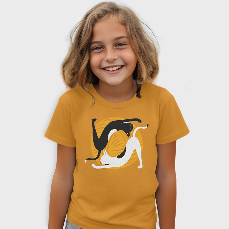 Cat Yoga, Tricou Copii