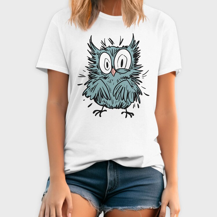 Owl Eyes, Tricou Barbati (Unisex)