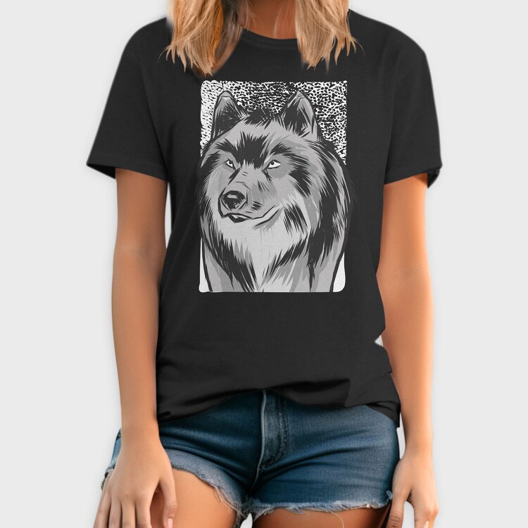 Wolf Portrait 2, Tricou Barbati (Unisex)