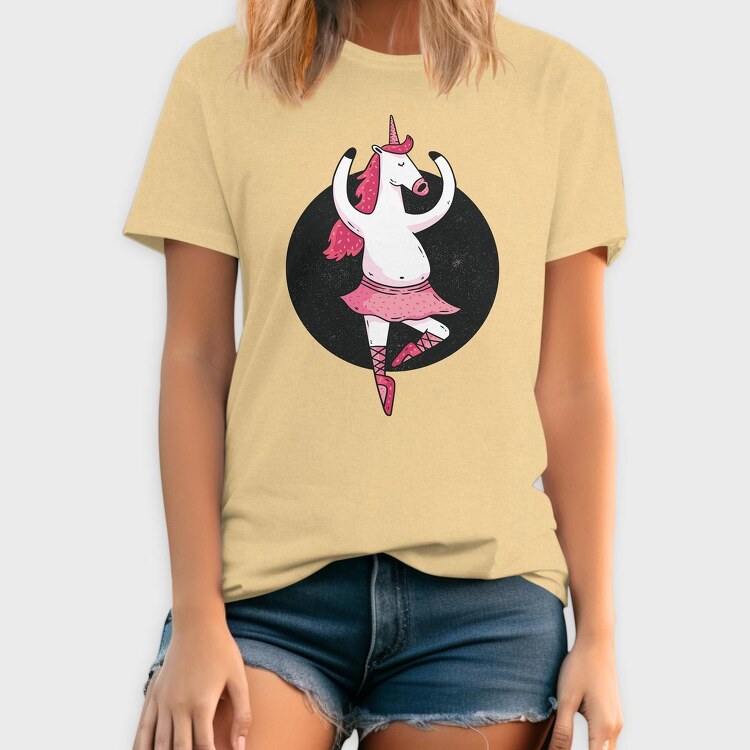 Ballet Unicorn, Tricou Barbati (Unisex)