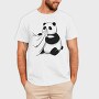 Panda Bear Animal Eating Shirt Cute, Tricou Barbati (Unisex)