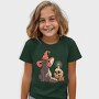 Halloween Witch Cat, Tricou Copii