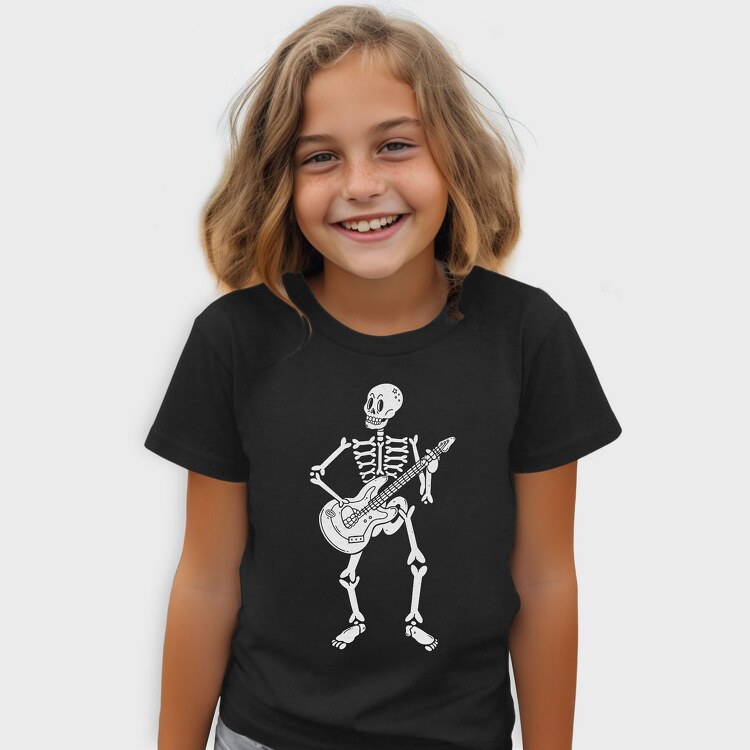 Guitar Skull, Tricou Copii