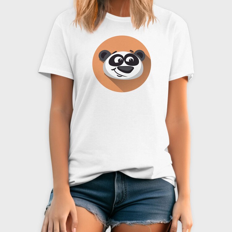 Panda Smile Icon, Tricou Barbati (Unisex)