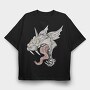 Dragon Roar, Tricou Oversize Barbati (Unisex)