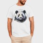 Panda Watercolor Mug, Tricou Barbati (Unisex)
