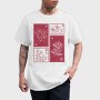 Simple Sakura Flowers 06, Tricou Barbati (Unisex)