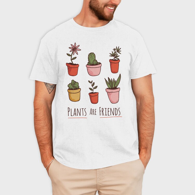 Plants Are Friends, Tricou Barbati (Unisex)