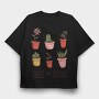 Plants Are Friends, Tricou Oversize Barbati (Unisex)