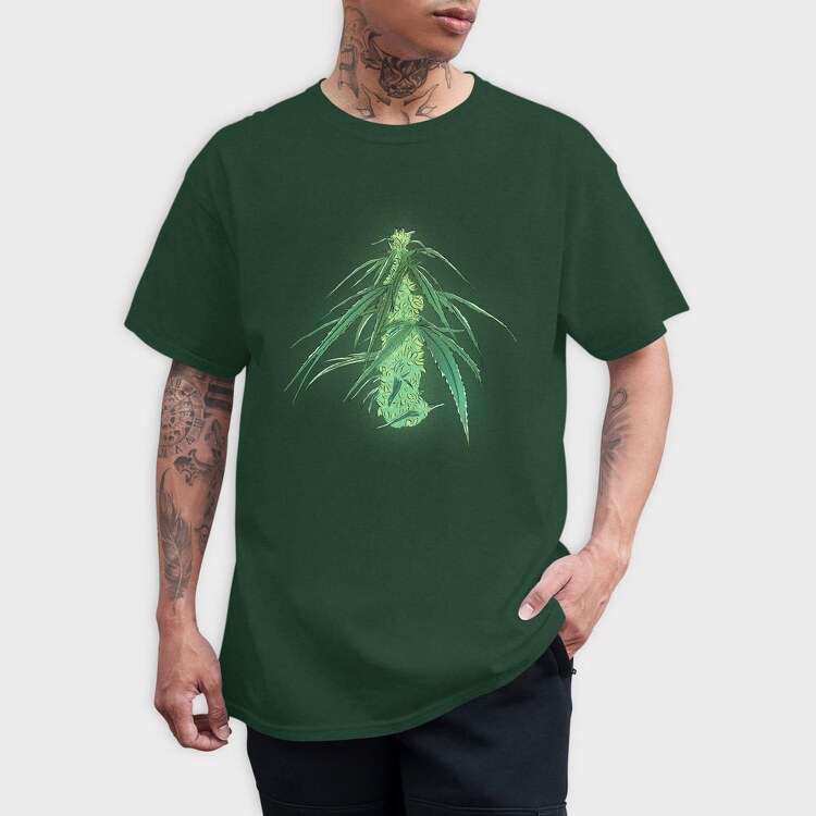 Male Cannabis, Tricou Barbati (Unisex)
