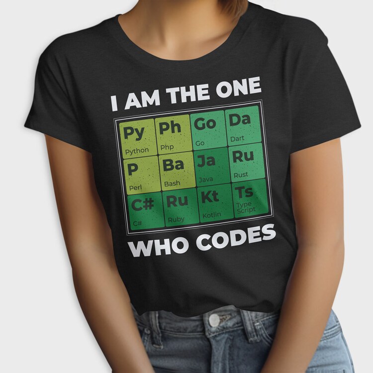 Developer Periodic Table, Tricou Femei