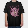 Playful Axolotl Mathalotl, Tricou Oversize Barbati (Unisex)