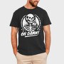 Drinking Skeleton Trend Oh Damn, Tricou Barbati (Unisex)