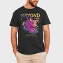 Beyond Time Cat Psychedelic, Tricou Barbati (Unisex)