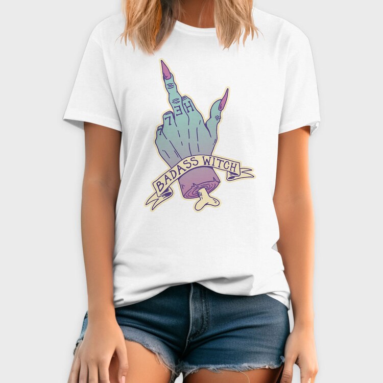 Pastel Goth Badass Witch, Tricou Barbati (Unisex)