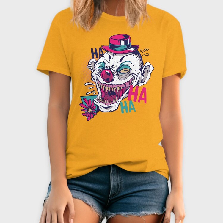 Creppy Clown, Tricou Barbati (Unisex)