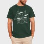 Drummer Octopus Drums, Tricou Barbati (Unisex)