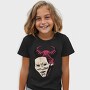 Demon And Mask Halloween, Tricou Copii