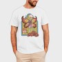 Skeleton And Flowers Skull Fairy, Tricou Barbati (Unisex)