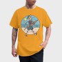 Skeleton At The Beach Sunshade, Tricou Barbati (Unisex)