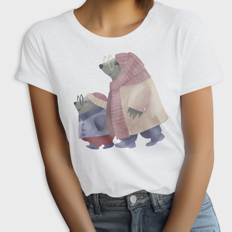 Polar Bear Hug, Tricou Femei