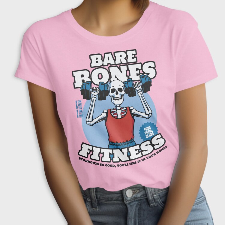 Bare Bones Fitness Trend, Tricou Femei