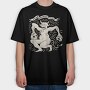 Demonic Creature Dark Magic, Tricou Oversize Barbati (Unisex)