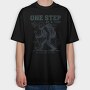 Bigfoot Hiking Trend One Step, Tricou Oversize Barbati (Unisex)