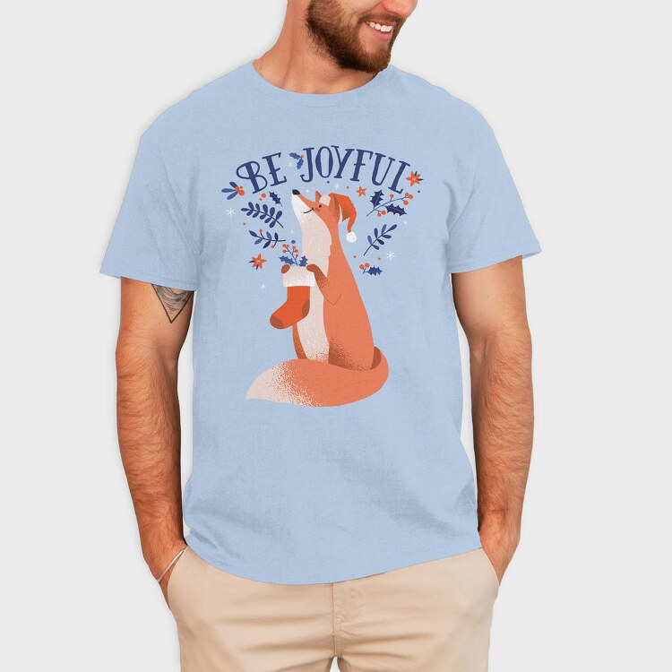 Be Joyful Christmas, Tricou Barbati (Unisex)