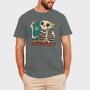 Skeleton Christmas Creepy Cartoon, Tricou Barbati (Unisex)