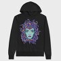 Medusa Face, Hanorac Oversize Barbati (Unisex)